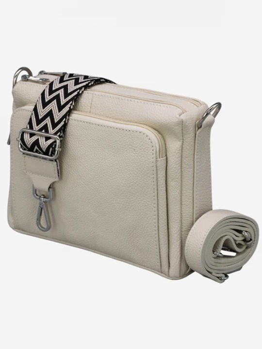 Foto van product Adel Bags Schoudertas 'Becky' beige