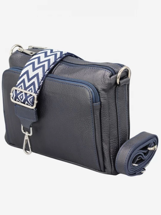 Foto van product Adel Bags Schoudertas 'Becky' donkerblauw