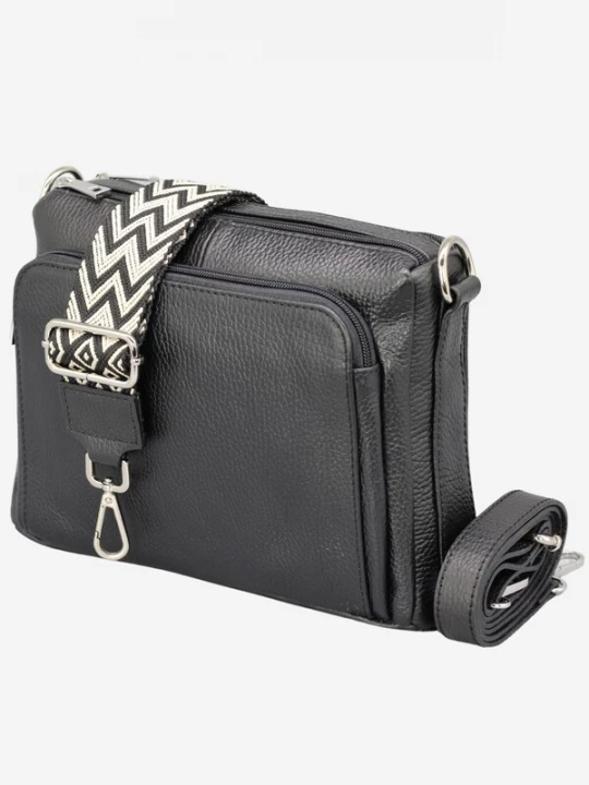 Foto van product Adel Bags Schoudertas 'Becky' zwart