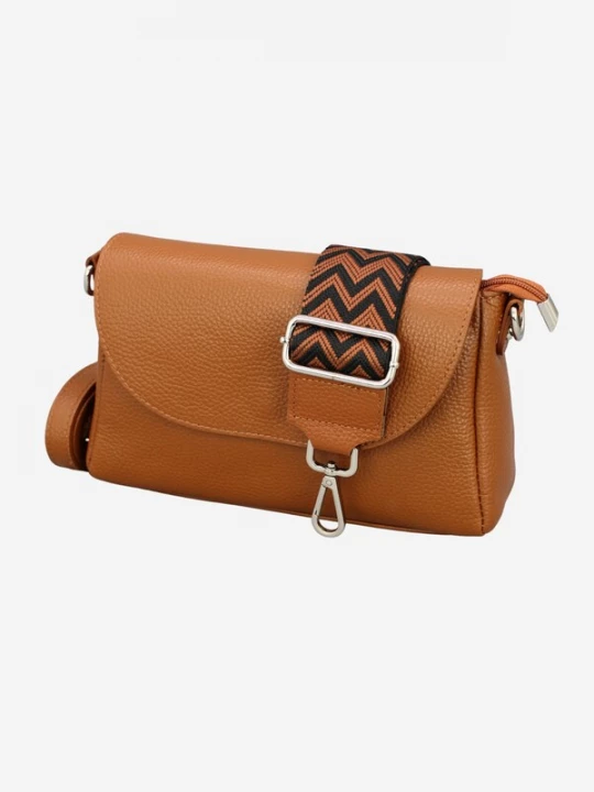 Foto van product Adel Bags Schoudertas 'Jana' cognac