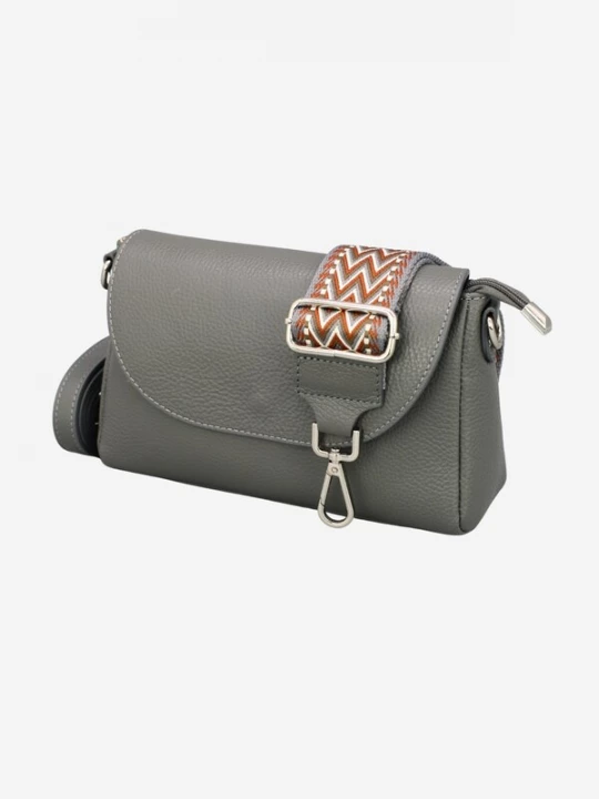 Foto van product Adel Bags Schoudertas 'Jana' donkergrijs