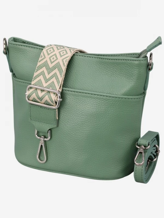 Foto van product Adel Bags Schoudertas 'Lina' mintgroen
