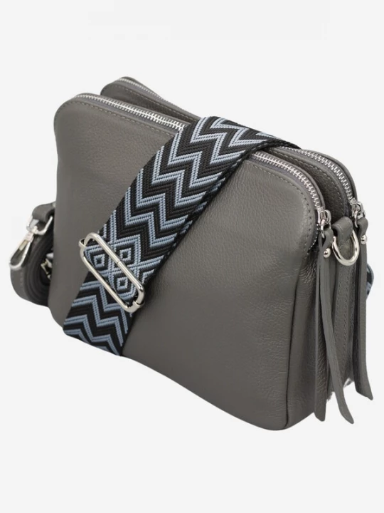 Foto van product Adel Bags Schoudertas 'MARA' donkergrijs