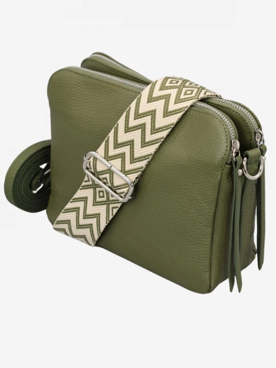 Foto van product Adel Bags Schoudertas 'MARA' donkergroen