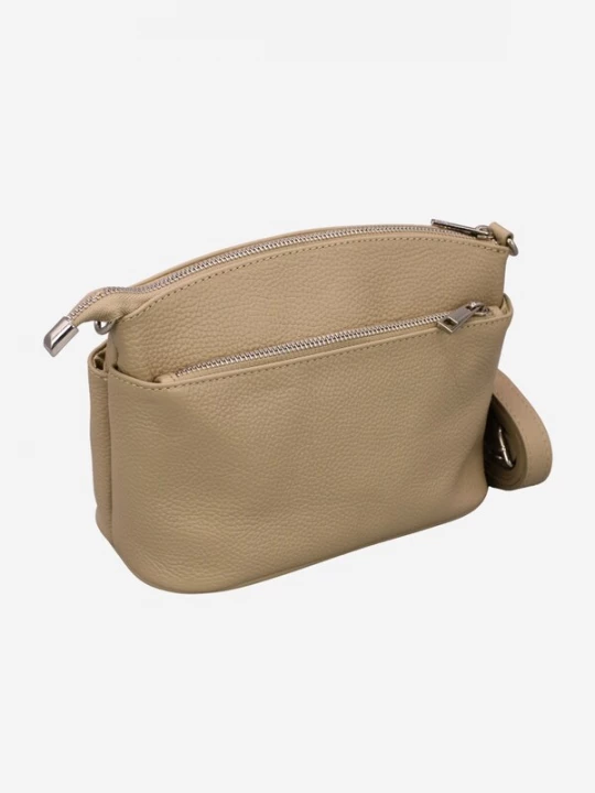 Foto van product Adel Bags Schoudertas 'Nira' donkerbeige