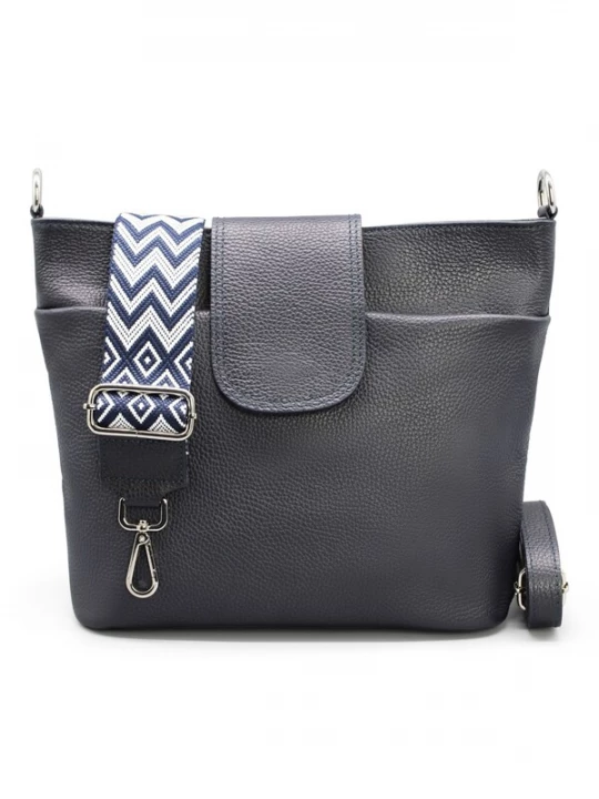 Foto van product Adel Bags Schoudertas 'Sara' donkerblauw