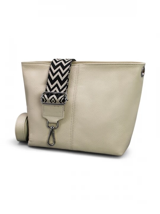 Foto van product Adel Bags Schoudertas 'Vera' beige