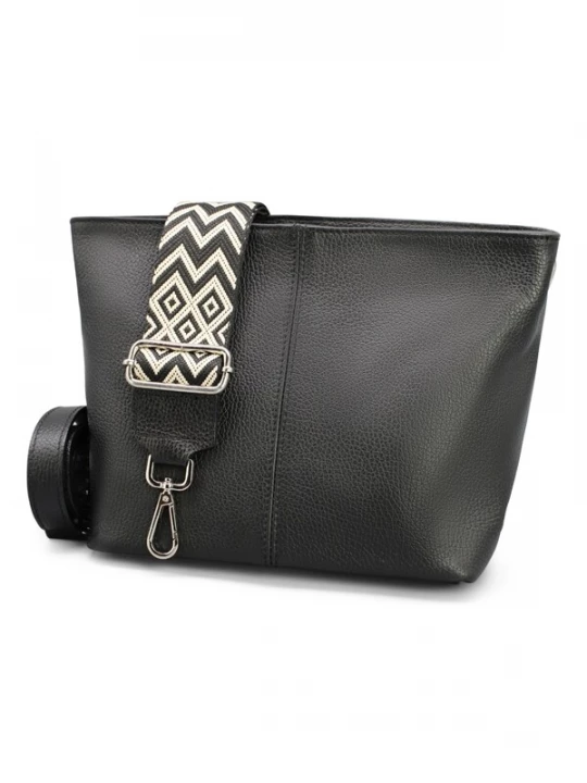 Foto van product Adel Bags Schoudertas 'Vera' zwart