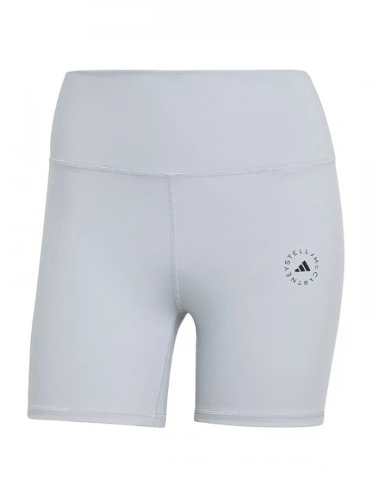 Foto van product ADIDAS BY STELLA MCCARTNEY Sportbroek 'Short Yoga' lichtgrijs / zwart