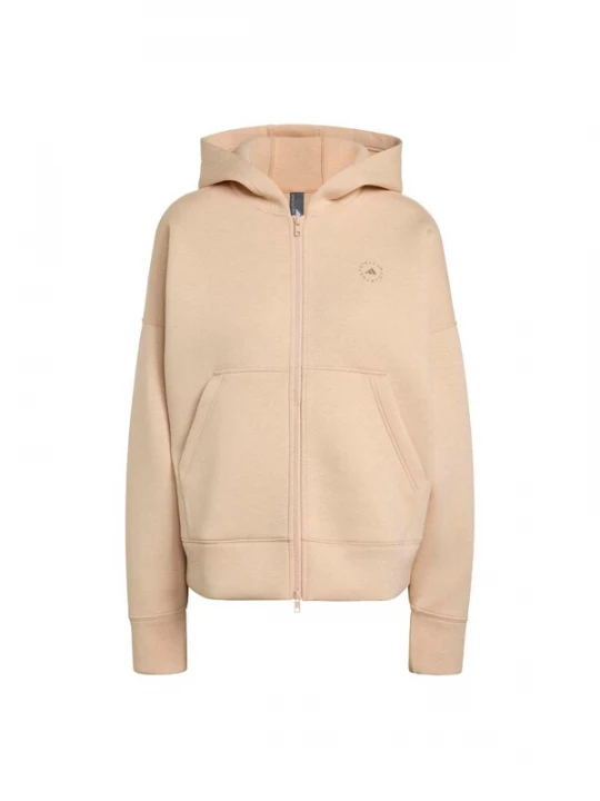 Foto van product ADIDAS BY STELLA MCCARTNEY Sportief sweatvest 'Scuba' beige gemêleerd