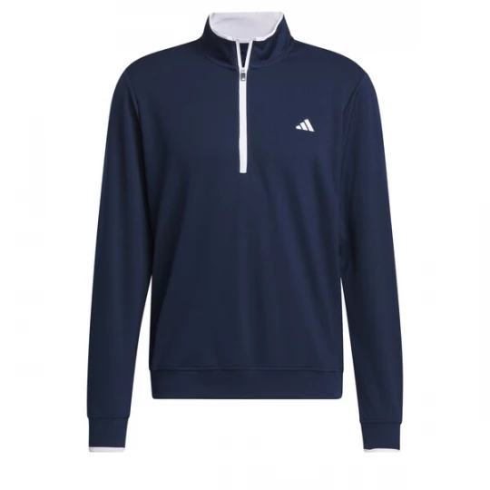 Foto van product ADIDAS GOLF Functioneel shirt 'Lightweight Half-Zip' navy / wit