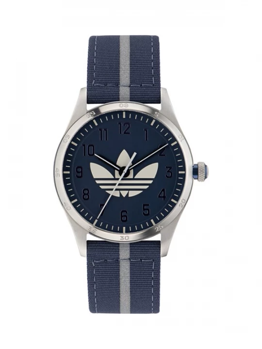 Foto van product ADIDAS ORIGINALS Analoog horloge ' CODE FOUR ' blauw / grijs / zilver / wit