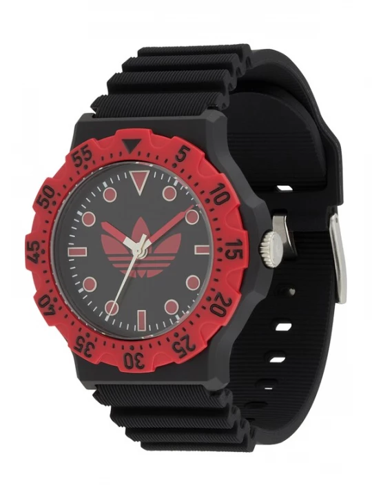 Foto van product ADIDAS ORIGINALS Analoog horloge 'Discover Two' rood / zwart