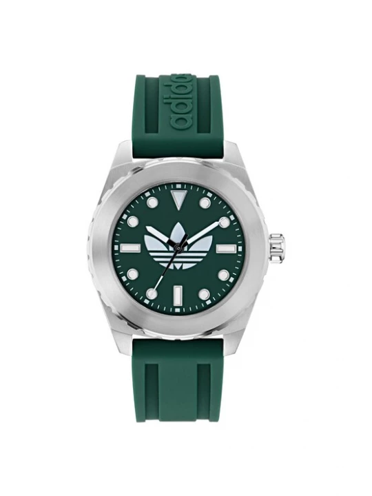 Foto van product ADIDAS ORIGINALS Analoog horloge 'DISCOVERER ONE' groen / zilver