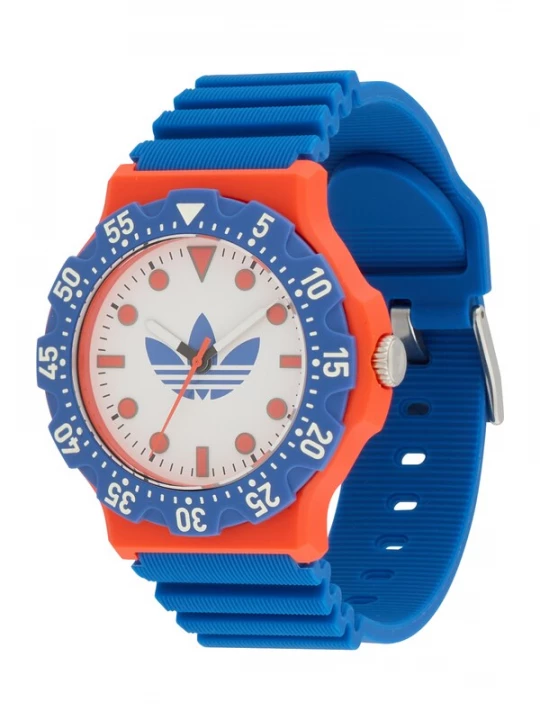 Foto van product ADIDAS ORIGINALS Analoog horloge 'Discoverer Two' blauw / oranje / wit