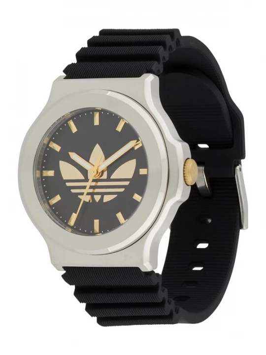 Foto van product ADIDAS ORIGINALS Analoog horloge 'EXPRESSION THREE' zwart / zilver