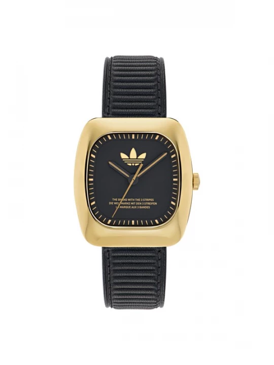 Foto van product ADIDAS ORIGINALS Analoog horloge goud / zwart