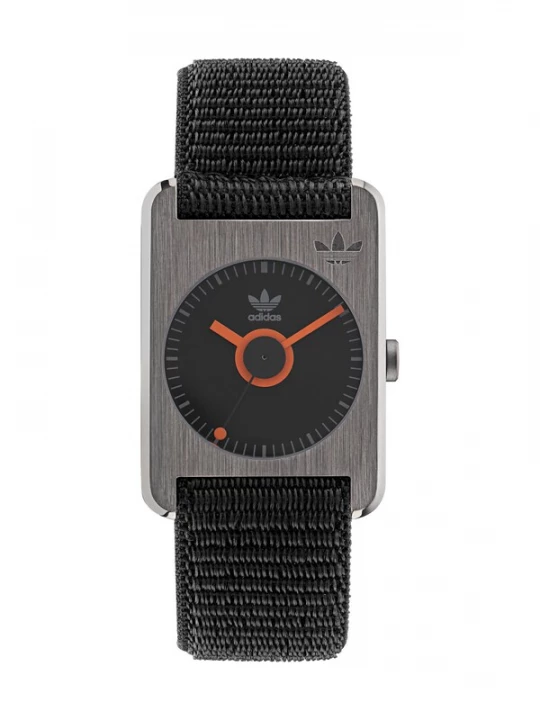 Foto van product ADIDAS ORIGINALS Analoog horloge grijs / oranje / zwart