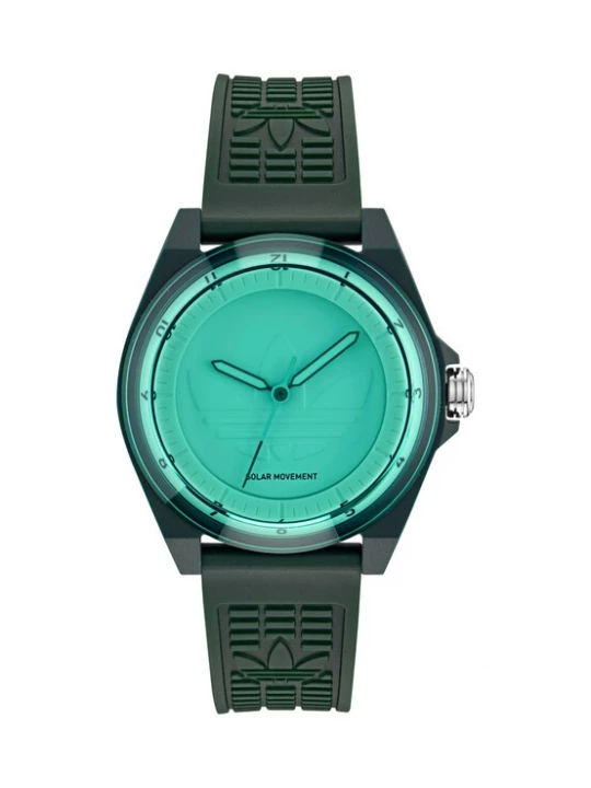 Foto van product ADIDAS ORIGINALS Analoog horloge 'PROJECT FOUR SOLAR' groen / zwart