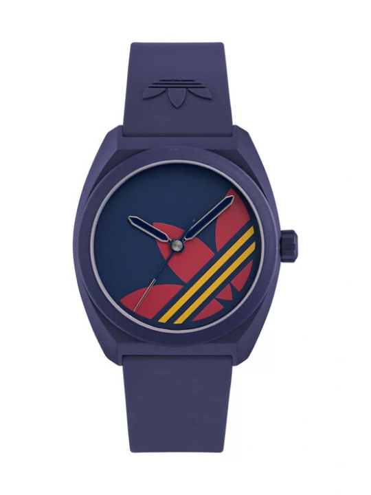 Foto van product ADIDAS ORIGINALS Analoog horloge 'Project Three' geel / rood / purper