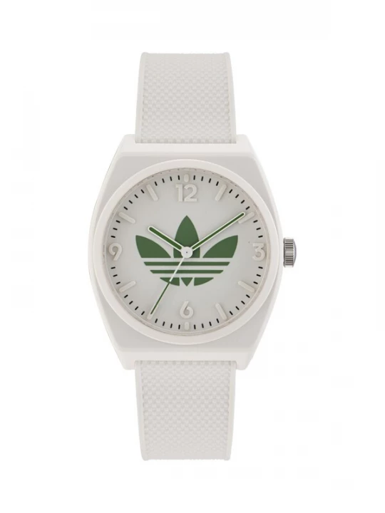 Foto van product ADIDAS ORIGINALS Analoog horloge 'PROJECT TWO' groen / wit