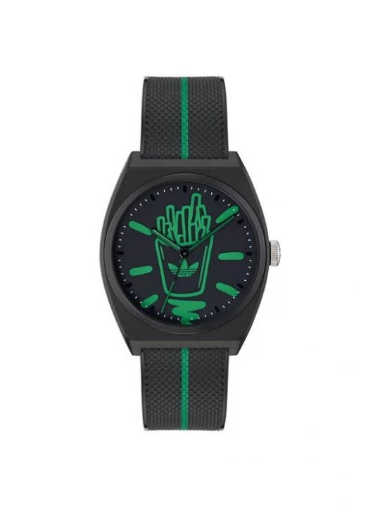 Foto van product ADIDAS ORIGINALS Analoog horloge 'Project Two' groen / zwart