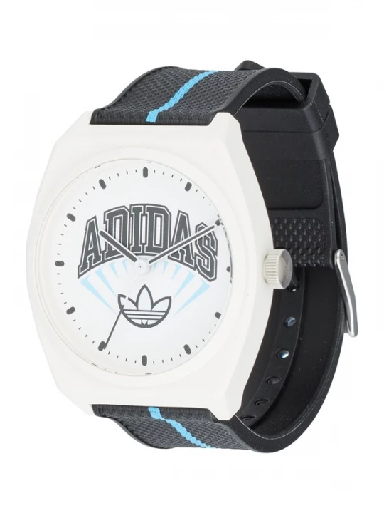 Foto van product ADIDAS ORIGINALS Analoog horloge 'Project Two' hemelsblauw / zwart / wit