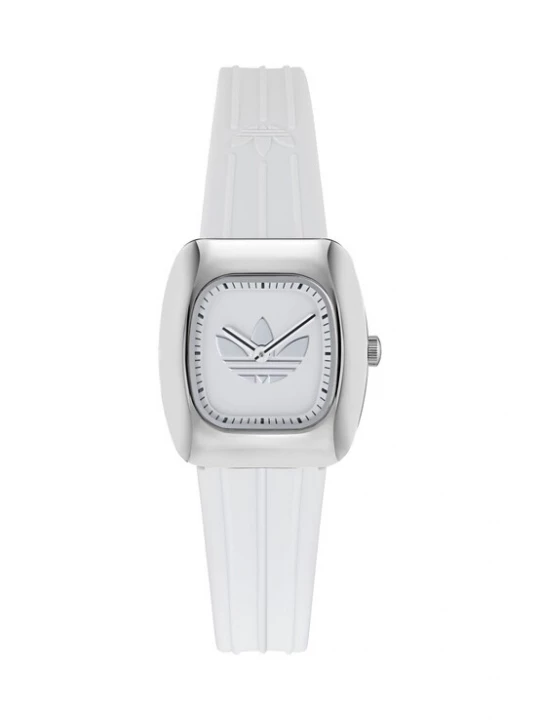 Foto van product ADIDAS ORIGINALS Analoog horloge 'Retro Wave One' zilver / wit