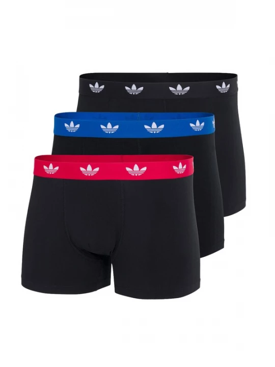 Foto van product ADIDAS ORIGINALS Boxershorts 'Comfort Flex' blauw / rood / zwart / wit