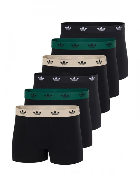 Foto van product ADIDAS ORIGINALS Boxershorts ' Comfort Flex Cotton ' beige / groen / zwart