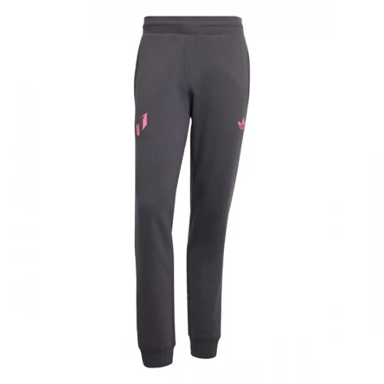 Foto van product ADIDAS ORIGINALS Broek 'Messi' donkergrijs / lichtroze