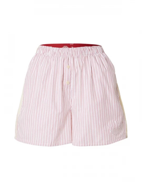 Foto van product ADIDAS ORIGINALS Broek pasteelgeel / rosé / donkerroze / wit