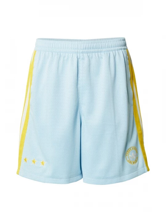 Foto van product ADIDAS ORIGINALS Broek 'Santiago' lichtblauw / geel / wit