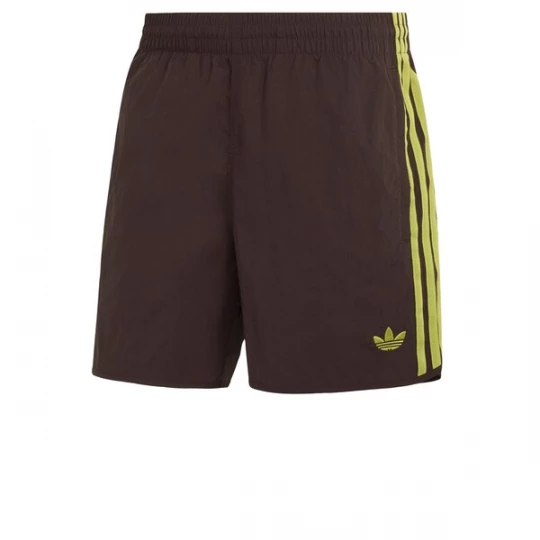 Foto van product ADIDAS ORIGINALS Broek 'Sprinter' kastanjebruin / lichtgroen