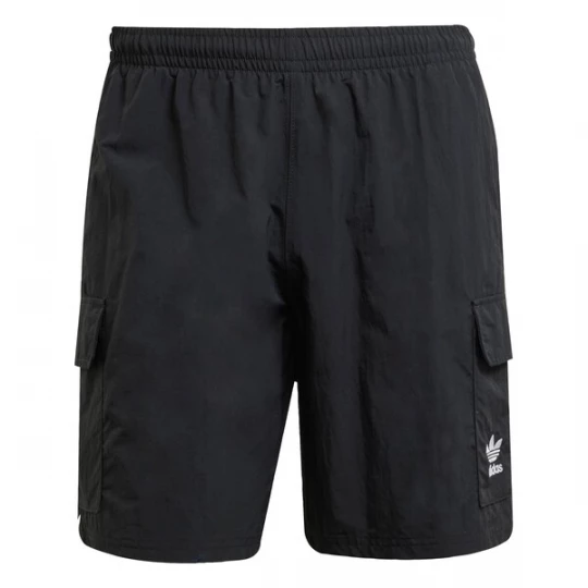 Foto van product ADIDAS ORIGINALS Cargobroek 'Trefoil Essentials' zwart / wit