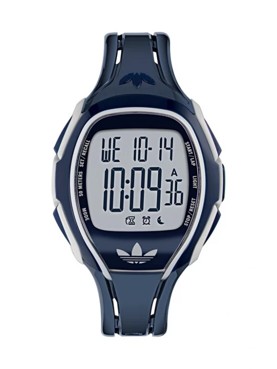 Foto van product ADIDAS ORIGINALS Digitaal horloge 'Athletics One' navy / zilvergrijs