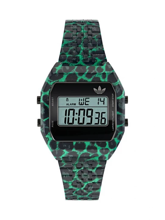Foto van product ADIDAS ORIGINALS Digitaal horloge 'Digital Two' groen / zwart
