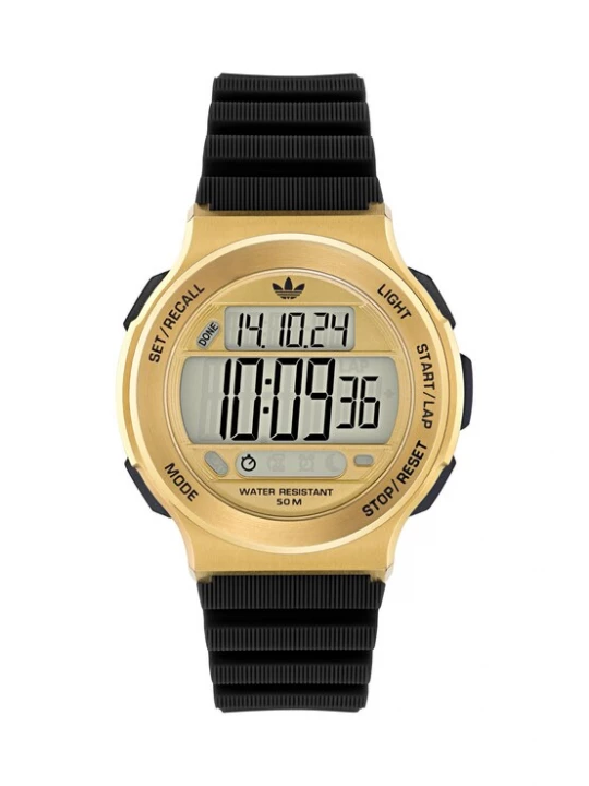 Foto van product ADIDAS ORIGINALS Digitaal horloge goud / zwart