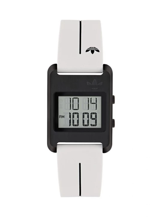 Foto van product ADIDAS ORIGINALS Digitaal horloge 'Retro Pop Three' zwart / wit