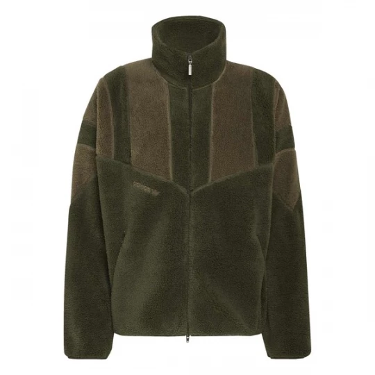Foto van product ADIDAS ORIGINALS Fleece jas 'Adicolor' olijfgroen / donkergroen