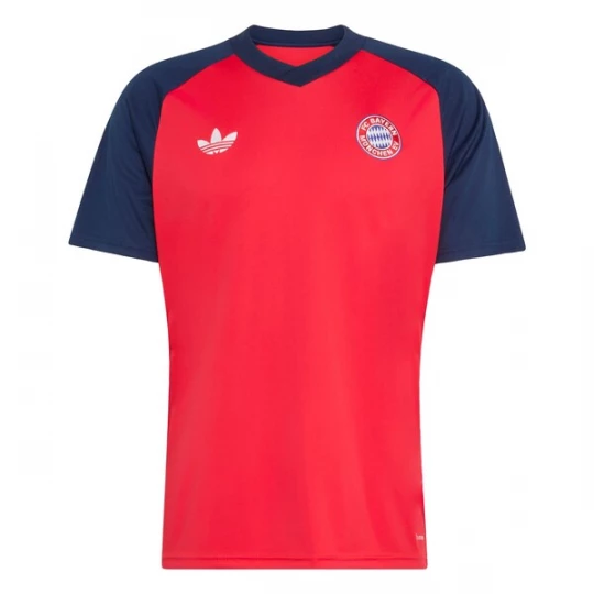 Foto van product ADIDAS ORIGINALS Functioneel shirt 'FC Bayern München 26 / 27 Pre-Match' navy / rood
