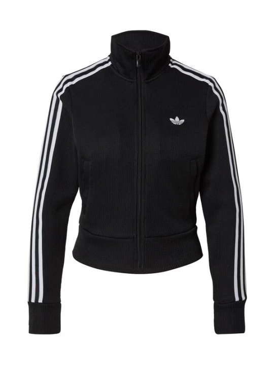 Foto van product ADIDAS ORIGINALS Gebreid vest 'Firebird Adicolor' zwart / wit