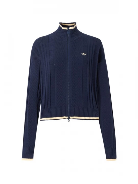 Foto van product ADIDAS ORIGINALS Gebreid vest 'Firebird' sand / navy