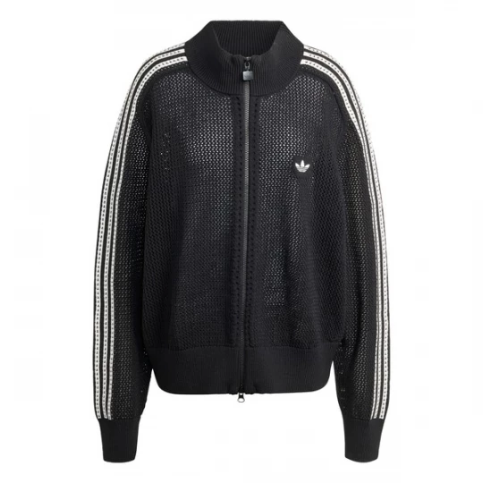 Foto van product ADIDAS ORIGINALS Gebreid vest 'Firebird' zwart / wit