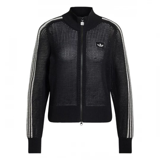 Foto van product ADIDAS ORIGINALS Gebreid vest 'Firebird' zwart / wit