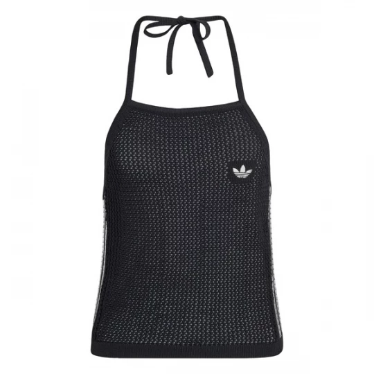 Foto van product ADIDAS ORIGINALS Gebreide top 'KNITTED CROCHET' zwart