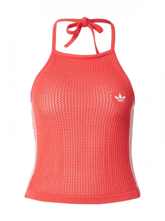 Foto van product ADIDAS ORIGINALS Gebreide top oranjerood / wit