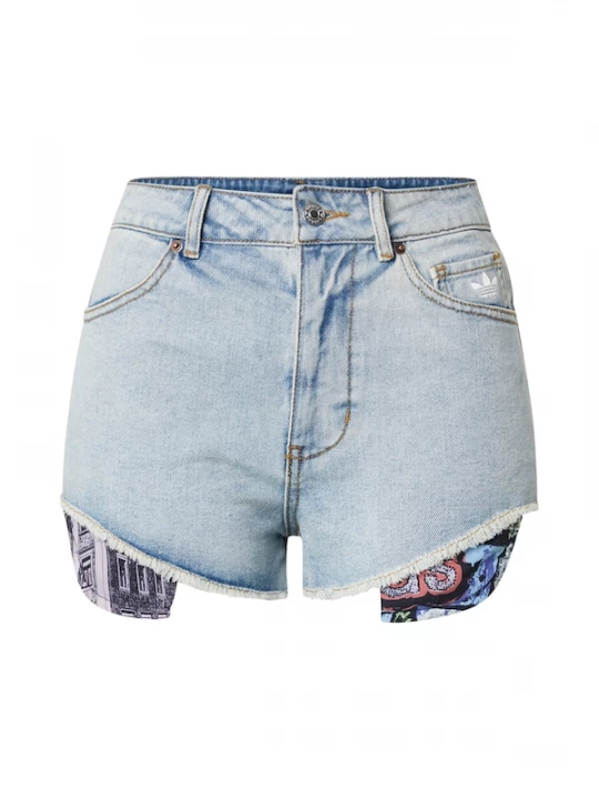 Foto van product ADIDAS ORIGINALS Jeans 'Adidas x Jeremy Scott' blauw denim
