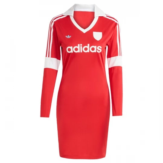 Foto van product ADIDAS ORIGINALS Jurk 'FOOTIE' rood / wit