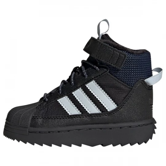 Foto van product ADIDAS ORIGINALS Laarzen 'Superstar' azuur / donkerblauw / zwart